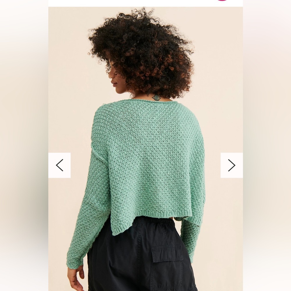 FREE PEOPLE Changing Tides Pullover NWT - Picture 2 of 12